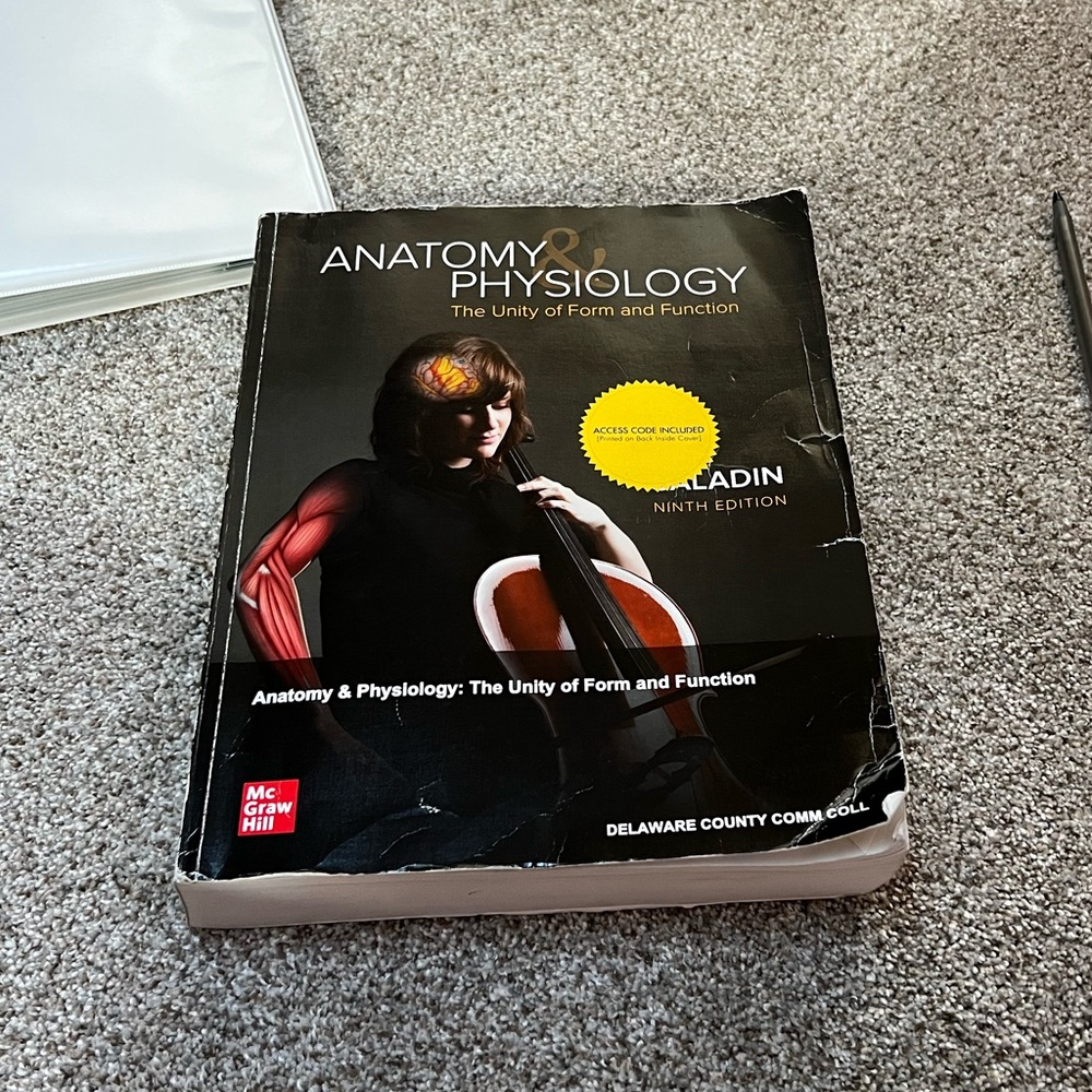 Anatomy and physiology: the unity of form and function. 9th edition